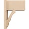 Ekena Millwork 7 1/2-in W x 12-in D x 16-in H Balboa Block Rough Cedar Woodgrain TimberThane Outlooker, Primed Tan OUTUR075X12X16BOA44RCPR - alternate 6